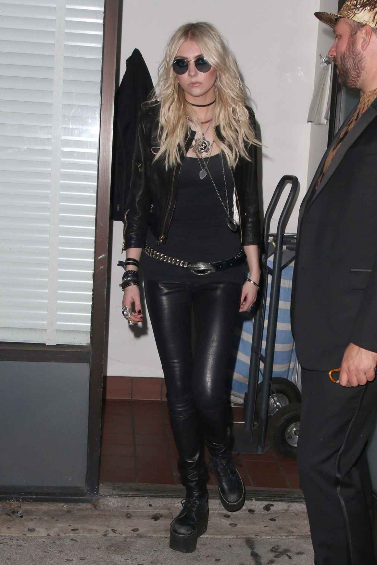 Taylor Momsen Night Out Style – Leaving Warwick Nightclub in Hollywood