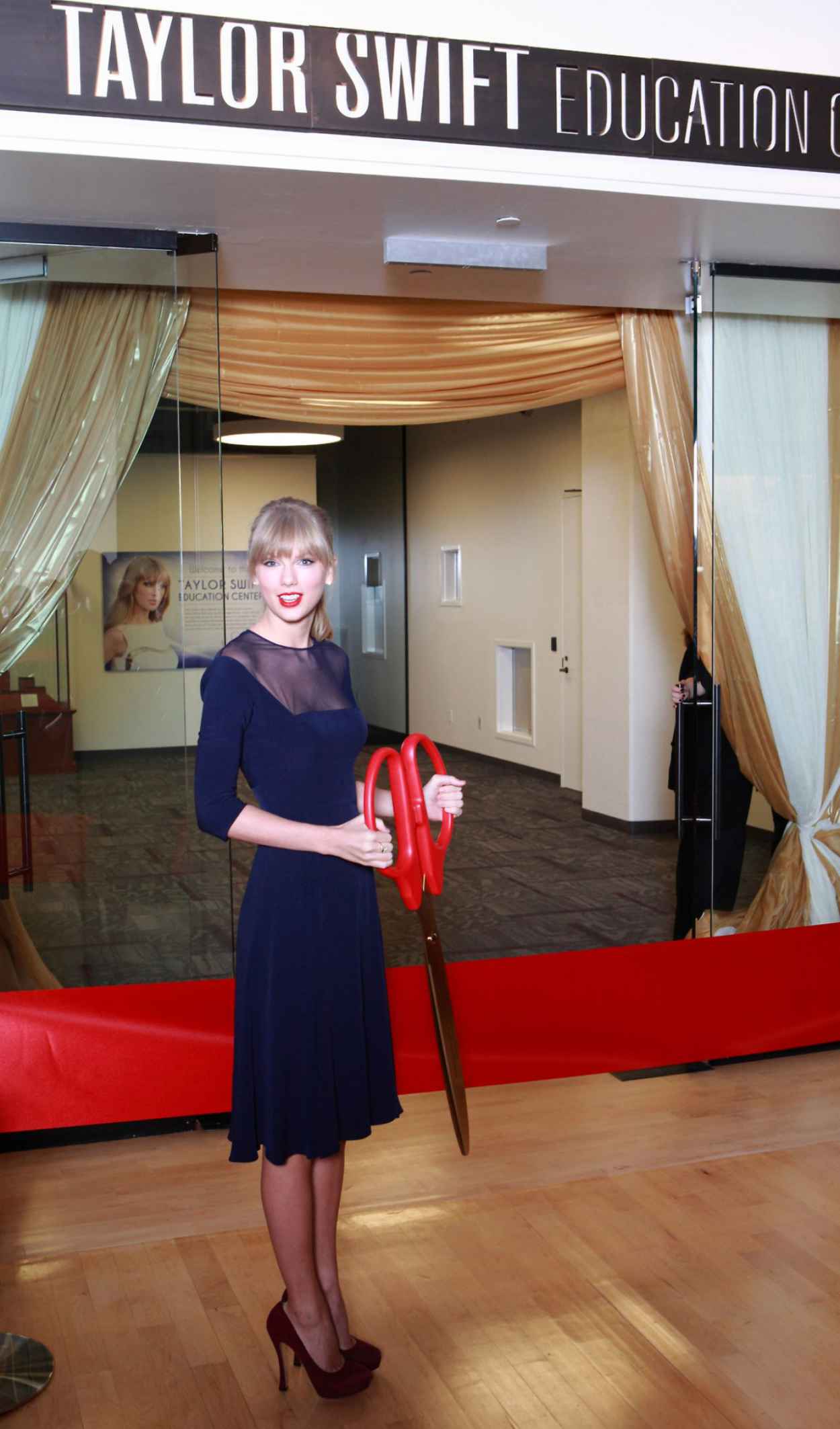 Taylor Swift at Opening of the Taylor Swift Education Center in Nashville-1