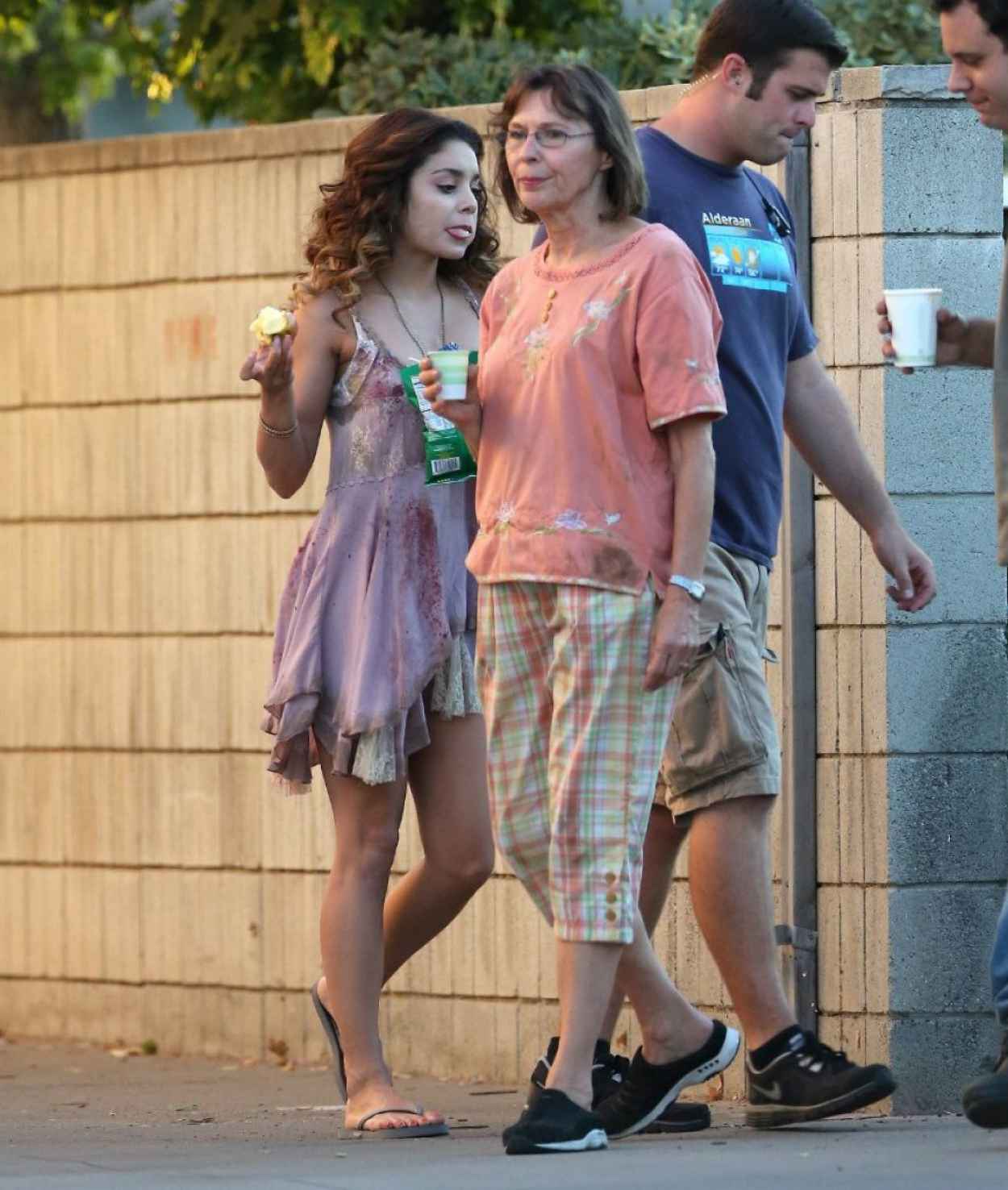 Vanessa Hudgens Freaks Of Nature Set Photos In La September 2015