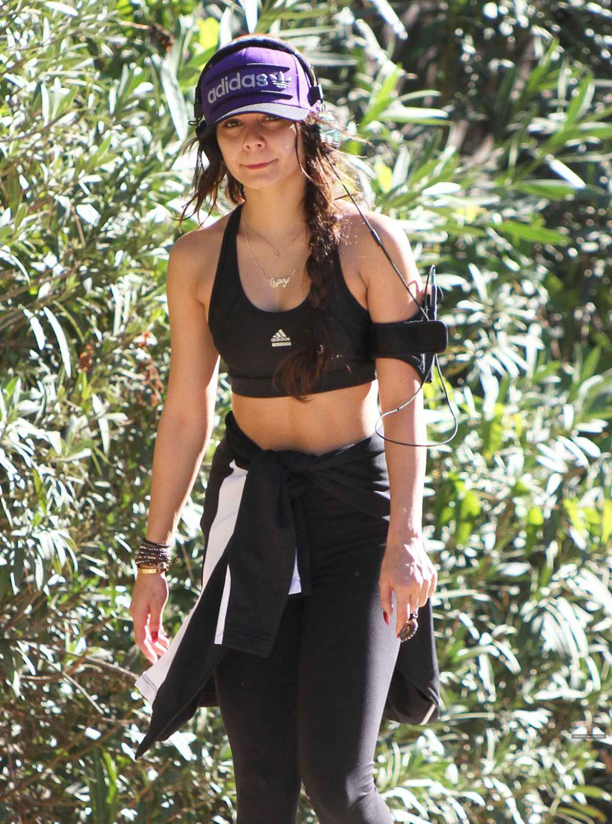 Vanessa Hudgens - Out for a Hike at Runyon Canyon in Los Angeles - Dec. 2015-1