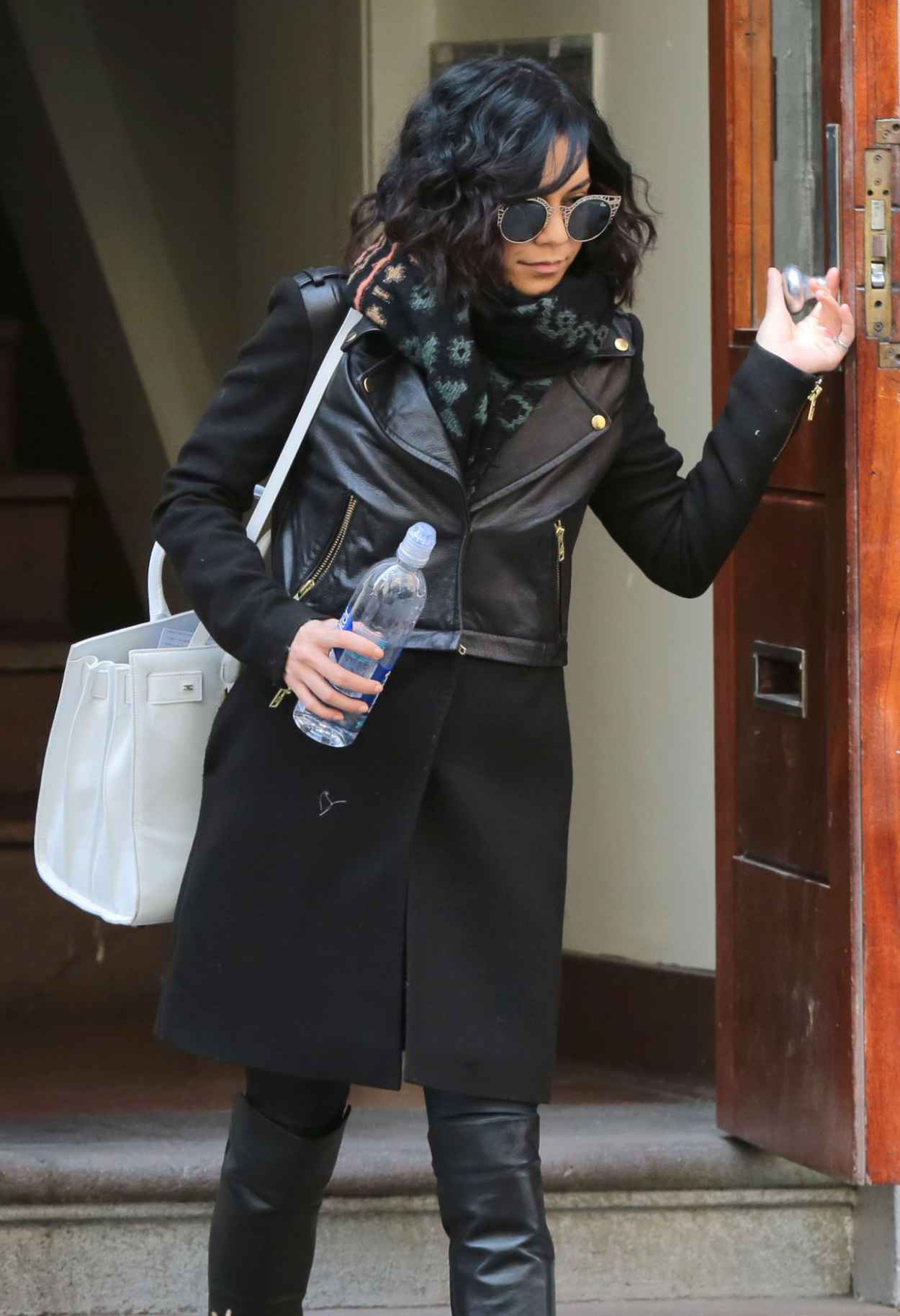 Vanessa Hudgens – Out in New York City, March 2015 – celebsla.com