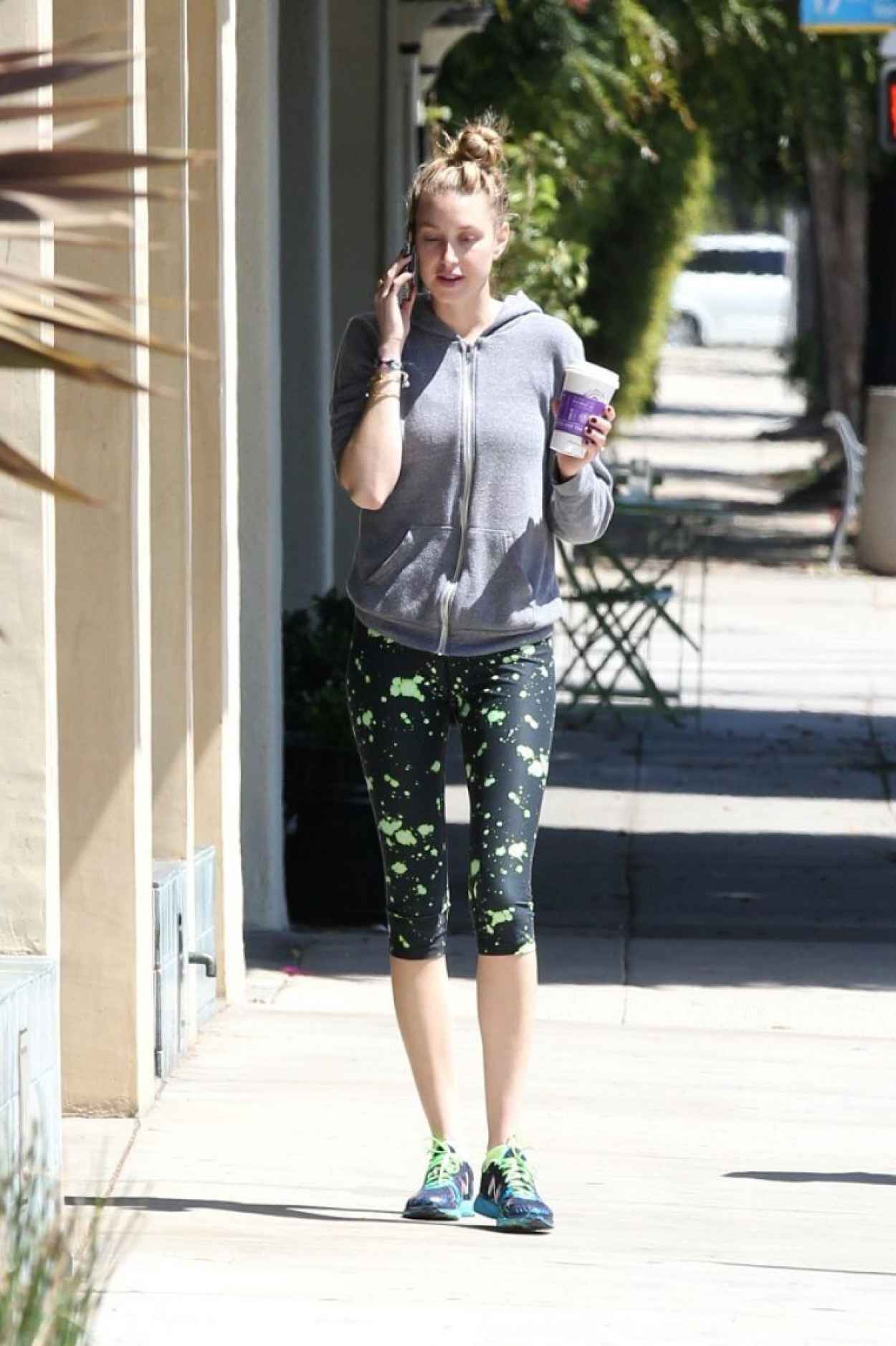 Whitney Port in Tights – April 2015 – celebsla.com