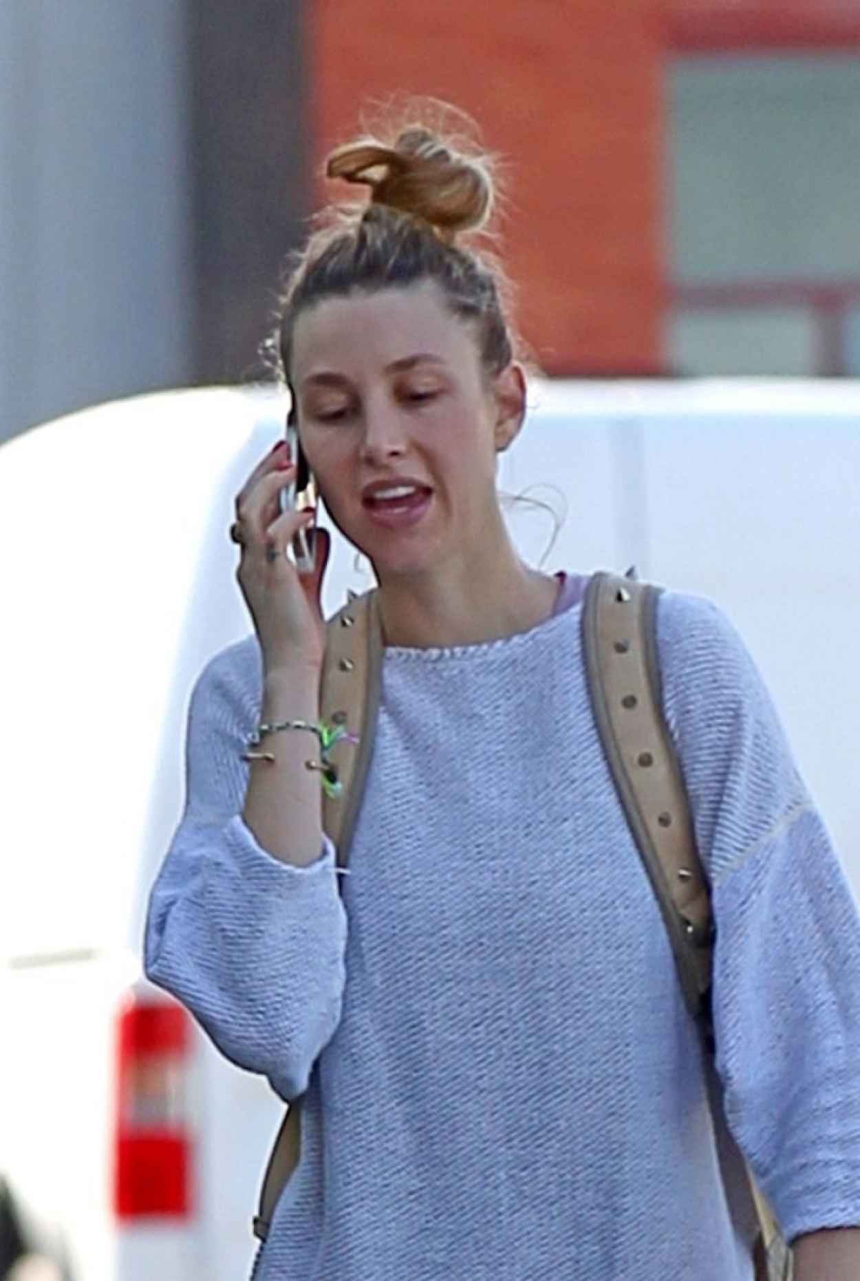 Whitney Port – Leaving Spin Class in Santa Monica – April 2015