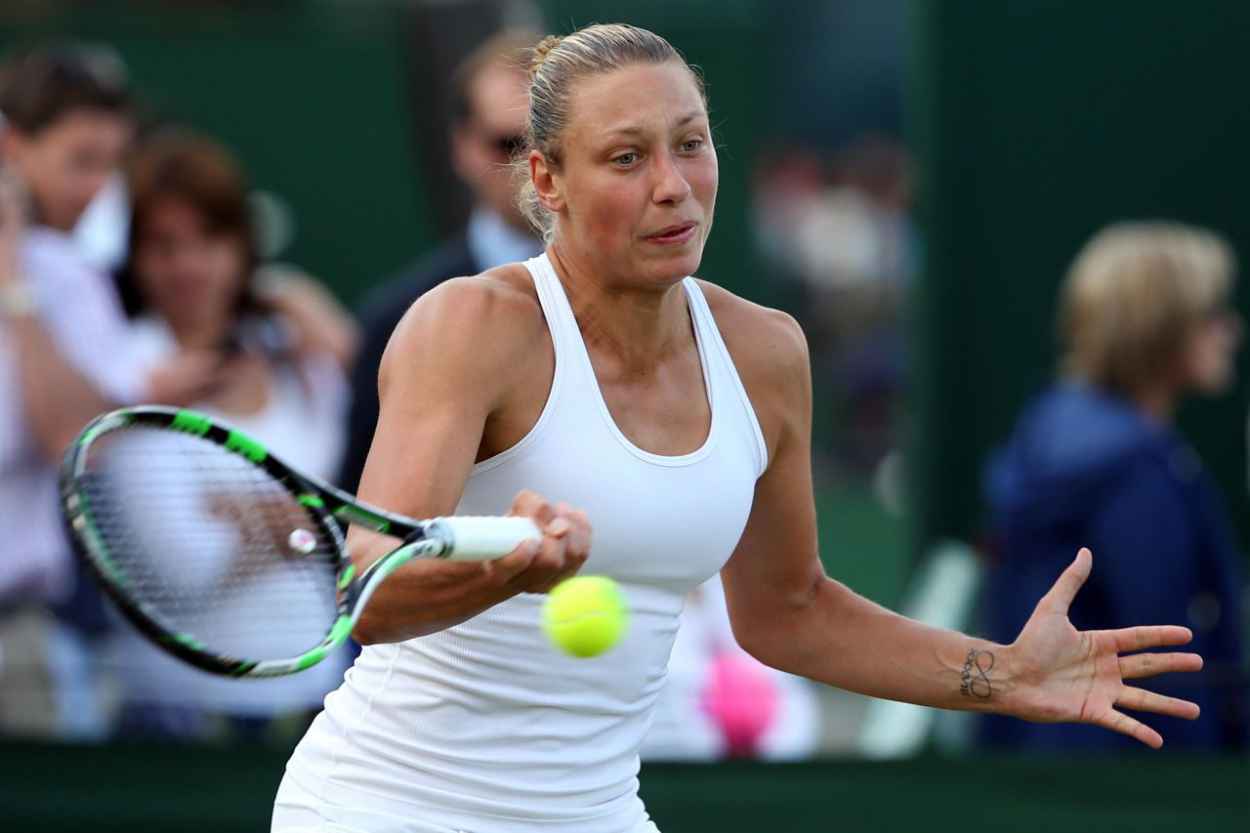 Yanina Wickmayer Wimbledon Tennis Championships 2015 2nd Round