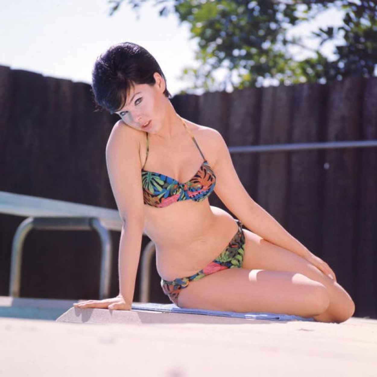 Yvonne Craig in a Bikini-1