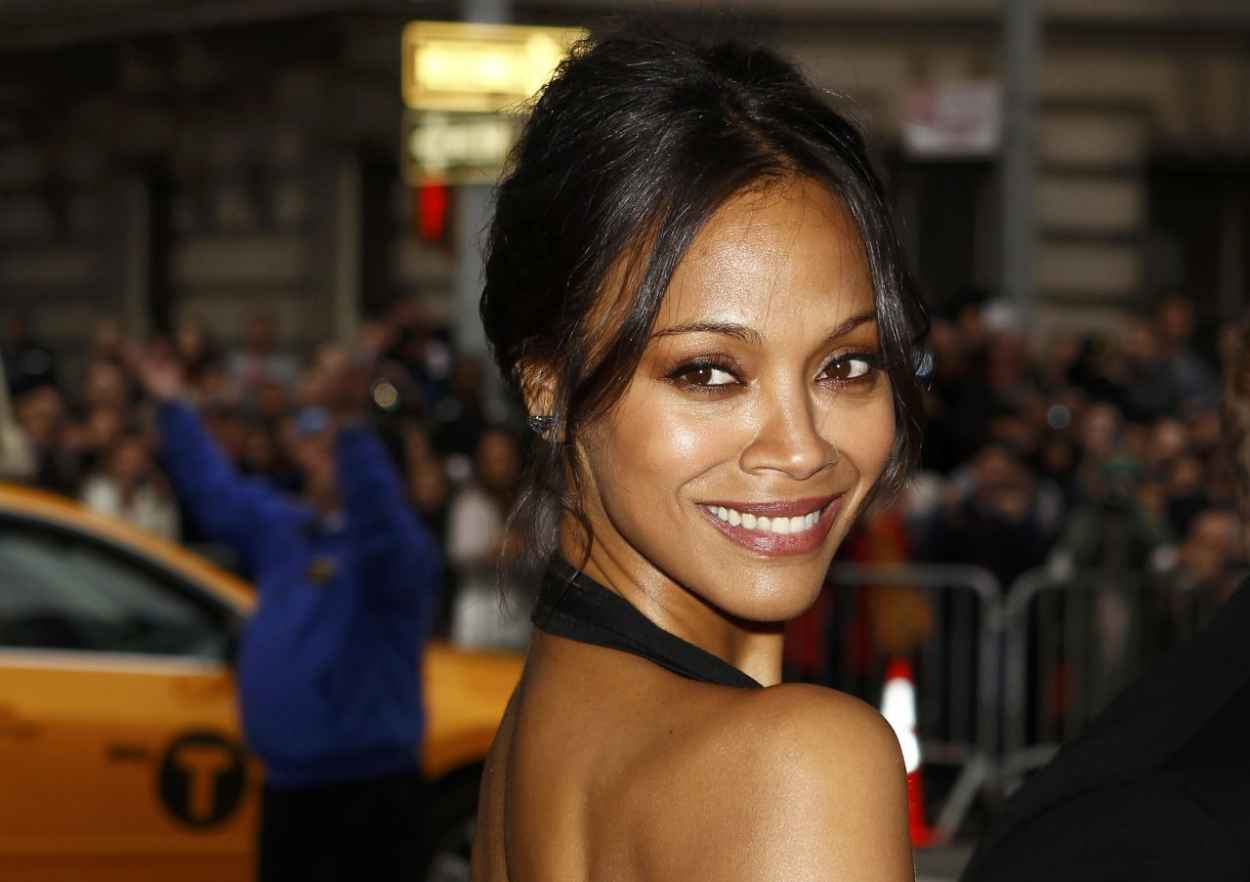 Zoe Saldana in Michael Kors 2015 Met Costume Institute Gala – celebsla.com